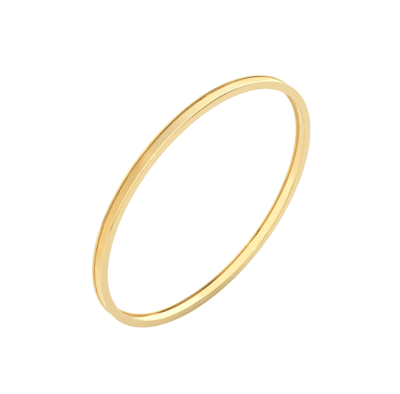 Gold Strap Bangle